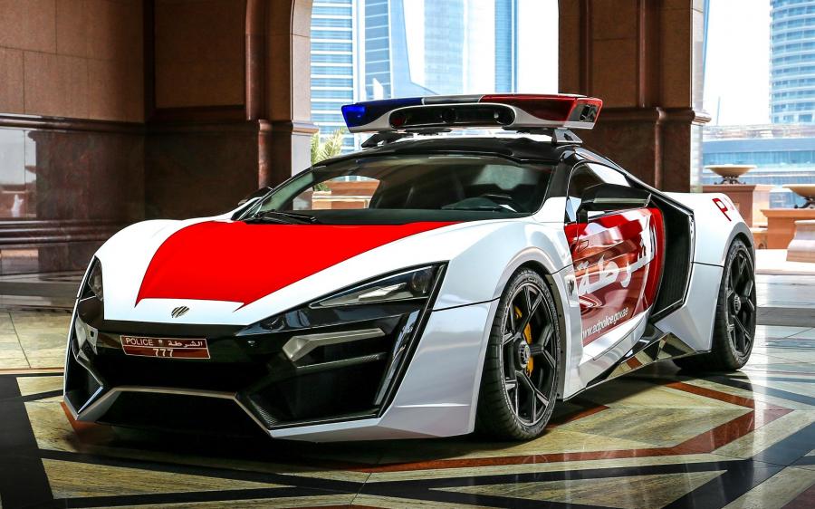 W Motors Lykan HyperSport Dubai Police '2015
